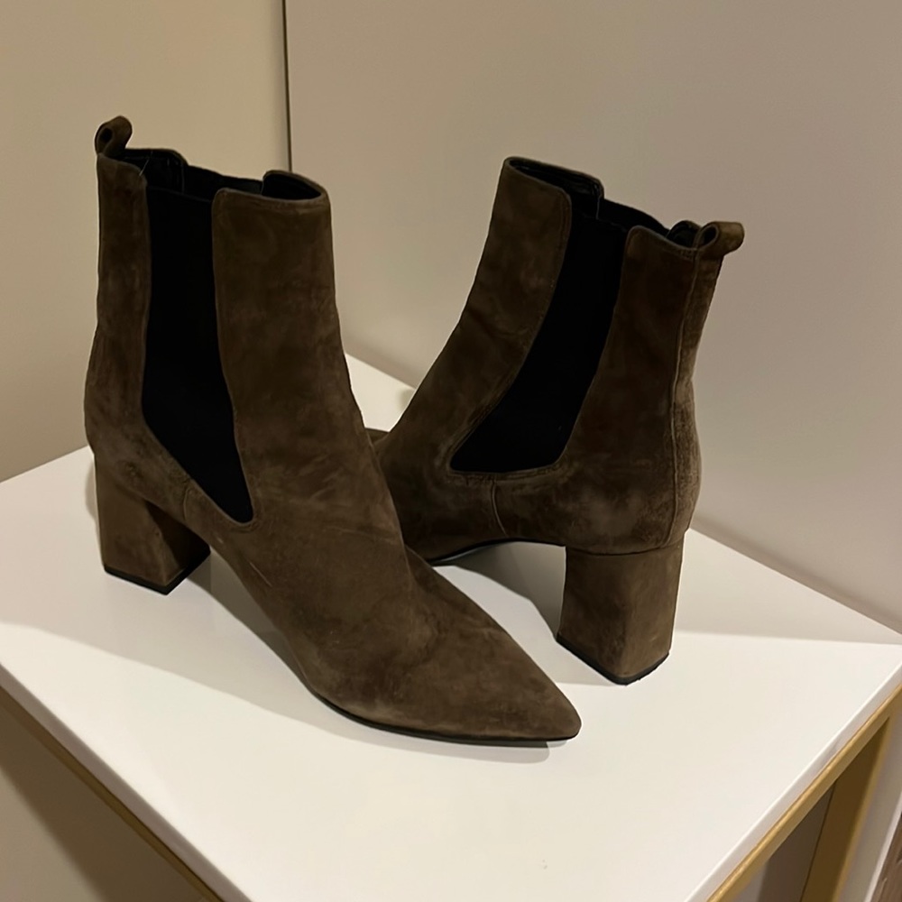 Mark Fisher Suede Booties 6.5